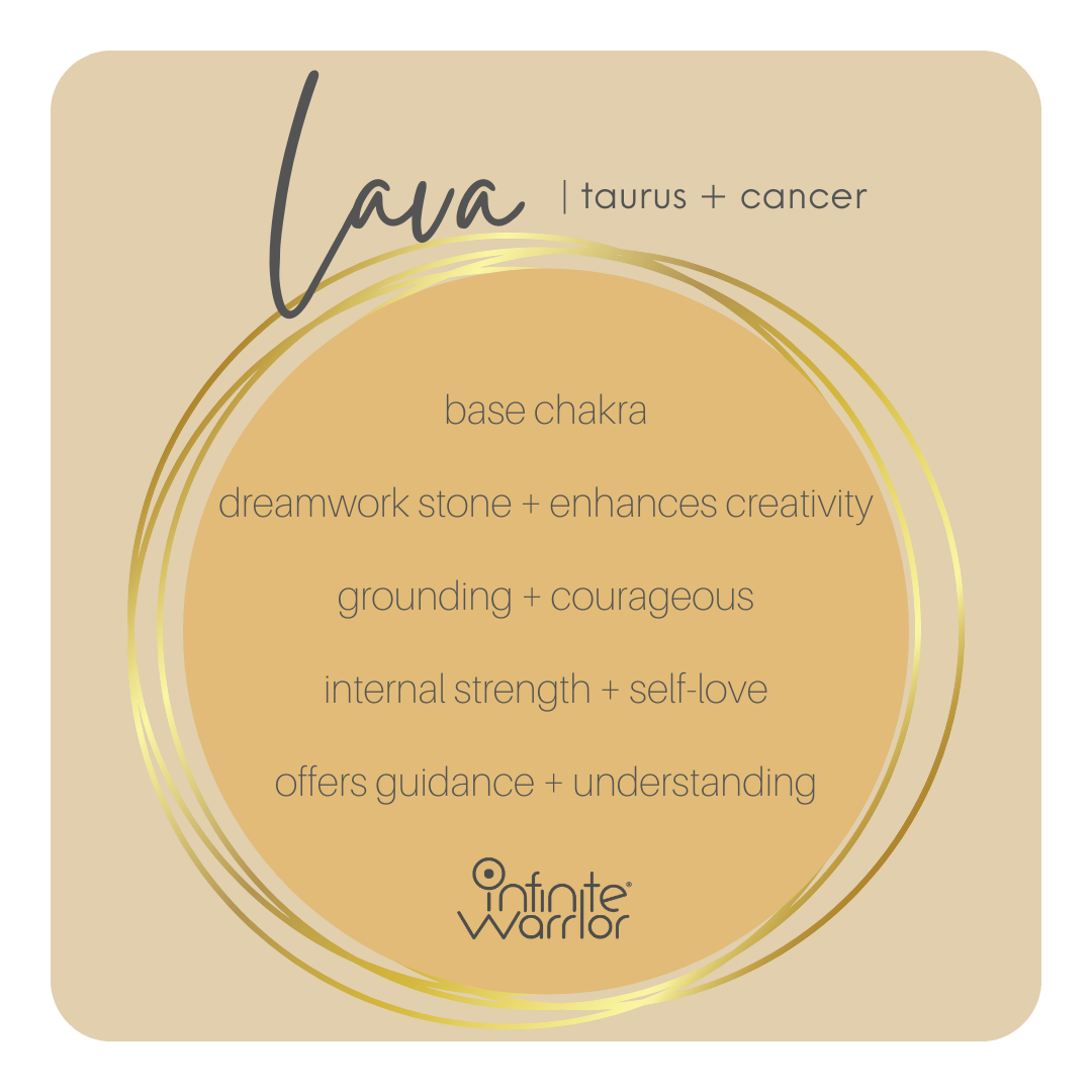 Infinite Warrior – Großhandel Perlenarmband – Lava + Afrikanisches Türkis-Kristallarmband1