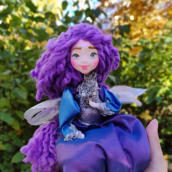 Peluche de Navidad colgante caprichoso para venta al por mayor de FairyArtDolls