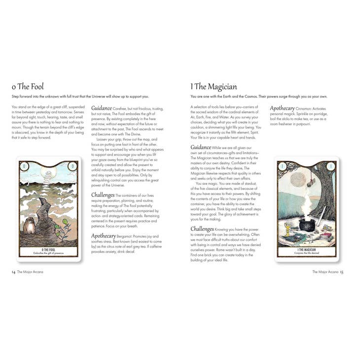 Microcosm Publishing & Distribution – Großhandel Tarot-Karten – Elementarkraft Tarot1