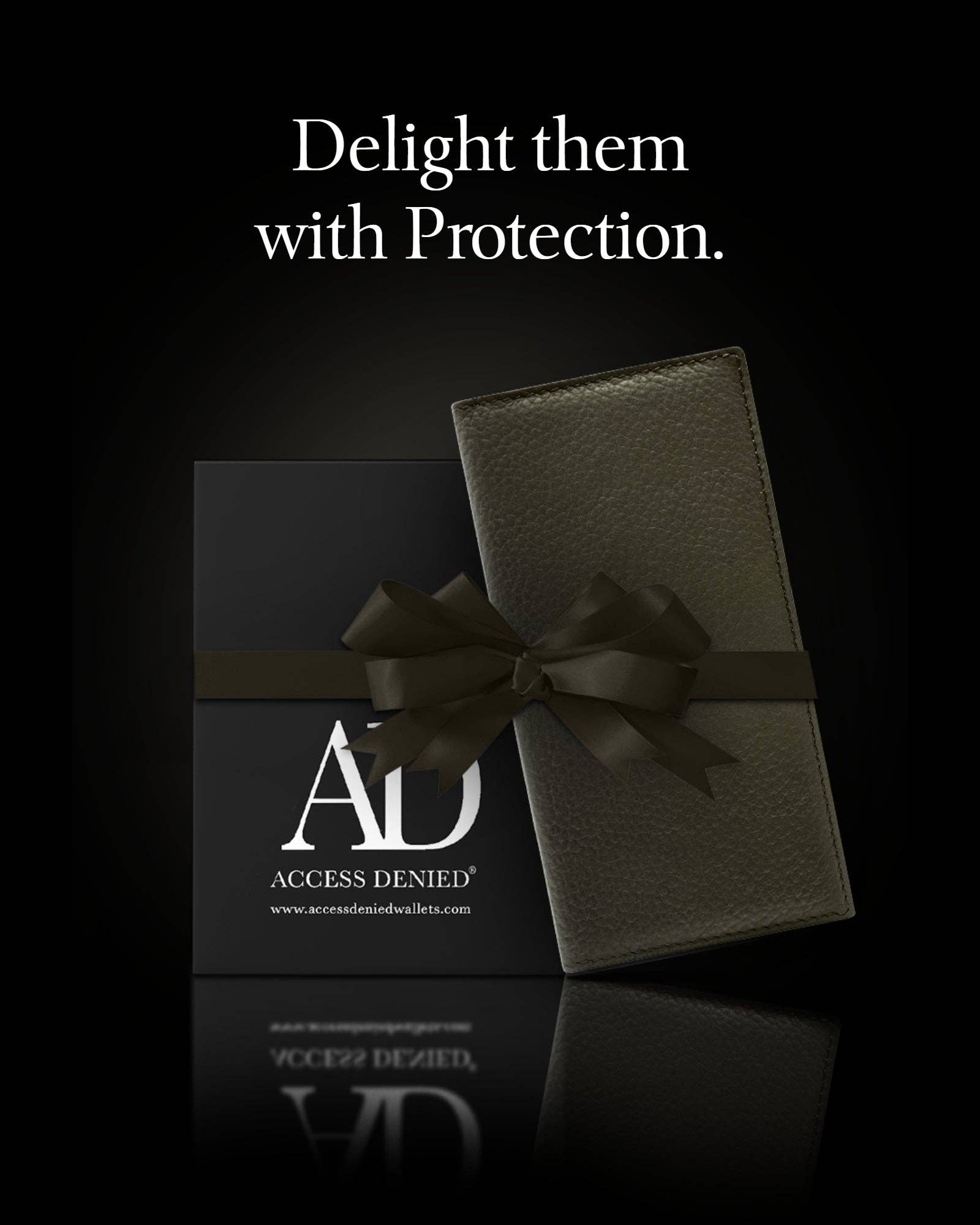 Access Denied Accessories - Wholesale Wallet - Unisex - Genuine Leather Checkbook Cover For Women &Men RFID Blocking89