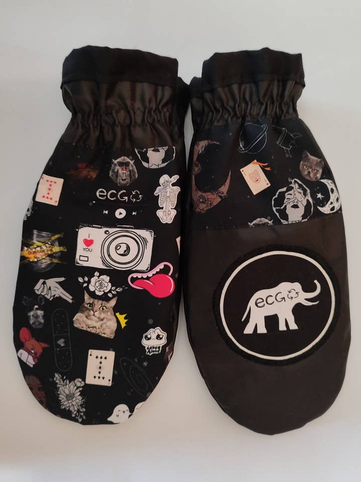 Tilfældige billeder asymmetriske luffer størrelse L for engroshandel hos ECG Gloves