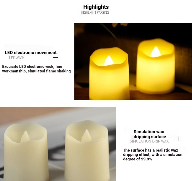 VIGOR - Wholesale Flameless Candle - Premium Holiday floating candle lights Led Tea Candle Light9