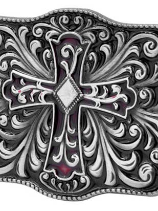 Cross Belt Buckle 1304 for wholesale by SimpleNGreat