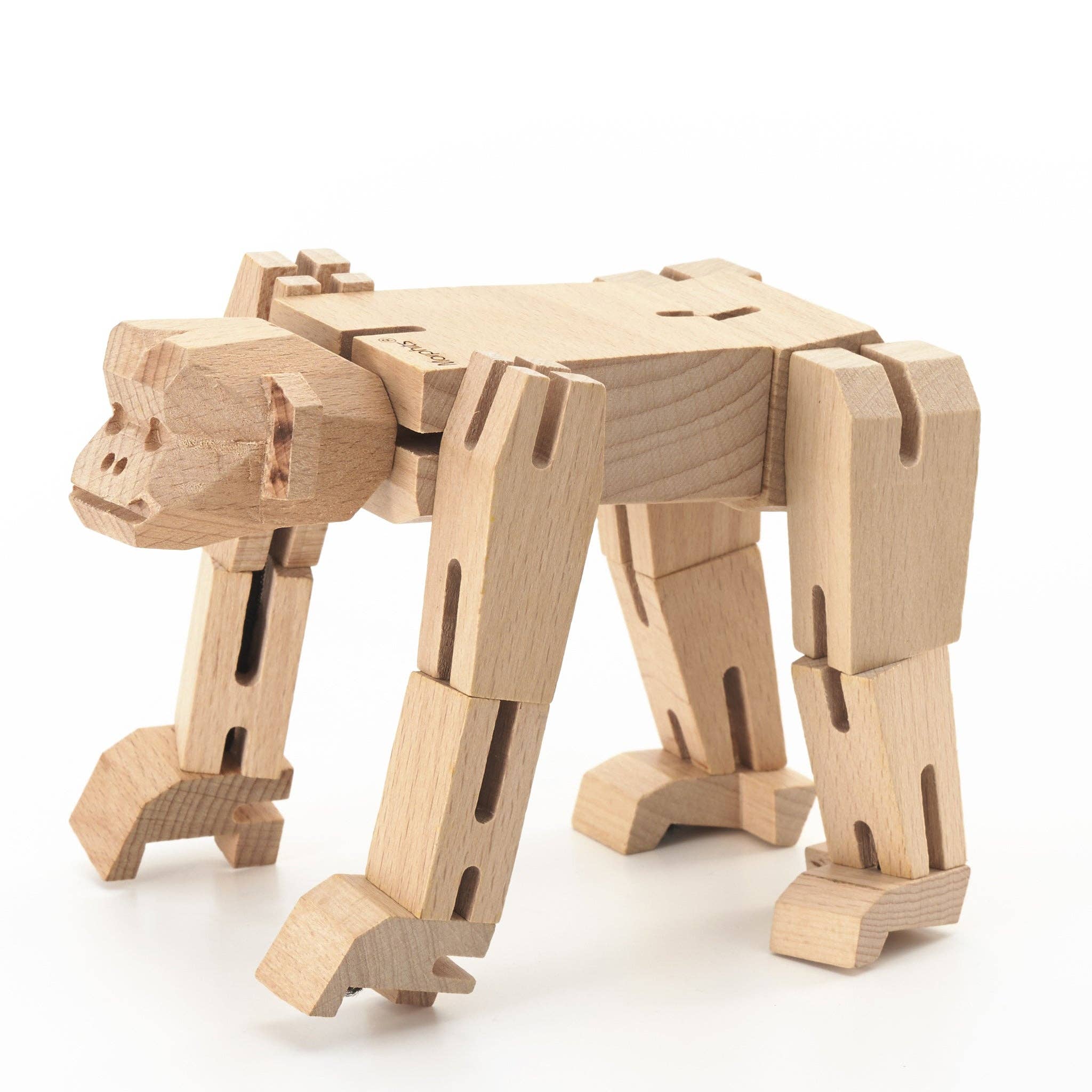 Yoshiaki Ito Design – Brinquedo de madeira - Crianças por atacado – Brinquedo de Madeira Morphits® Monkey: Liberte a Criatividade com o Poseab5