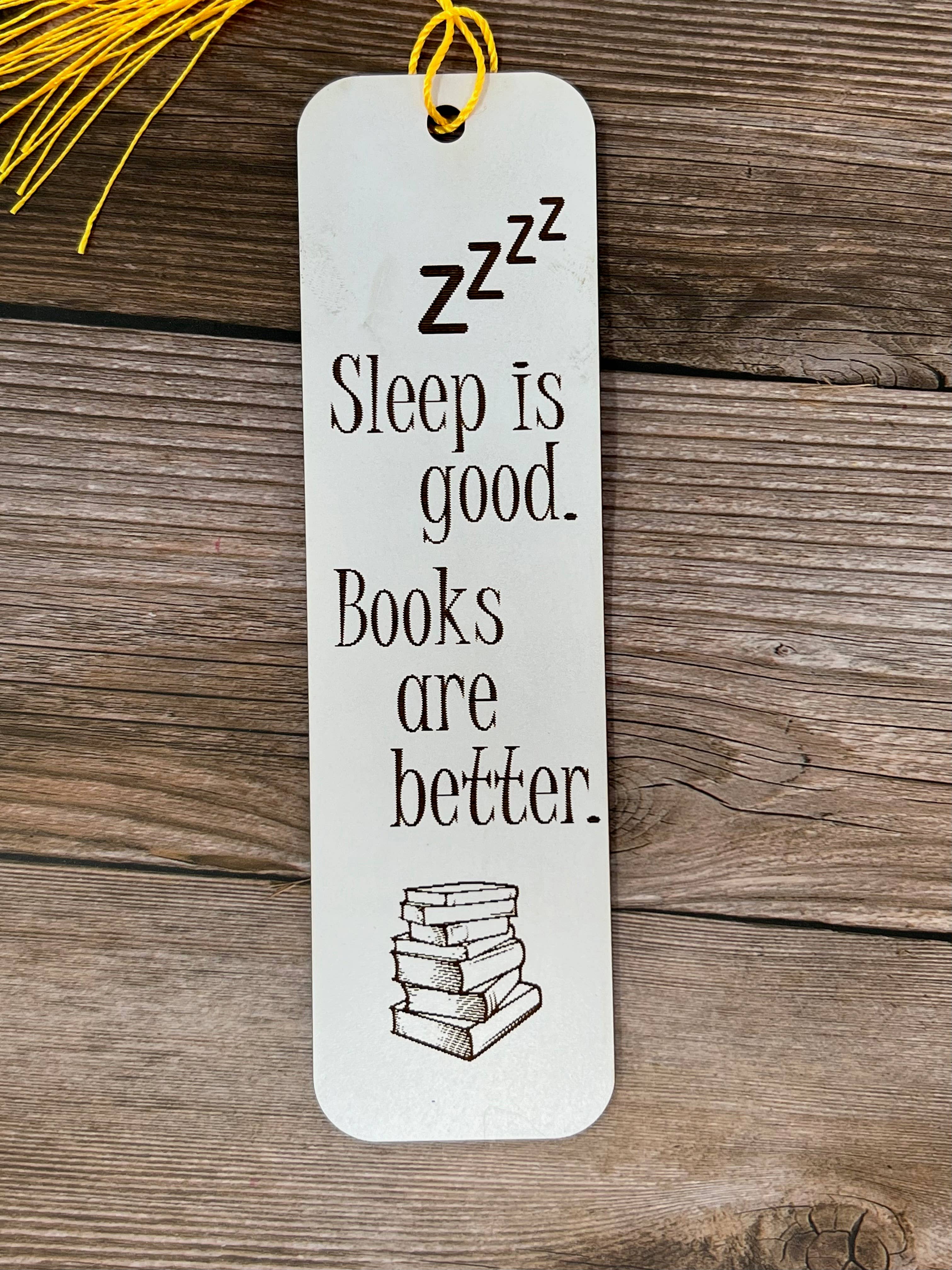 Tara’s Craft Room - Wholesale Bookmark - Wood Engraved Bookmarks with funny sayings9