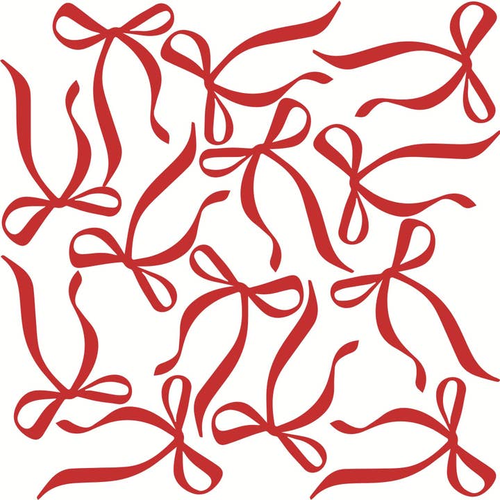 Lokipawz - Wholesale Flat Wrap - Festive Bow Gift Wrapping Paper15