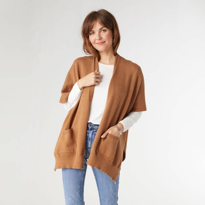 COCO + CARMEN - Wholesale Cardigan - Women's - Alani Lightweight Cardigan with Pocket