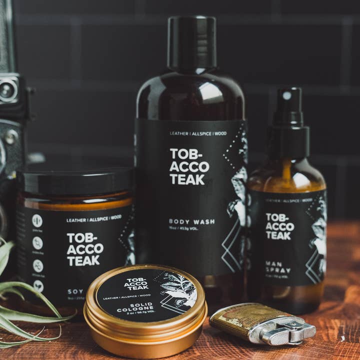 Broken Top Brands - Wholesale Solid Cologne - Tobacco Teak - Solid Cologne