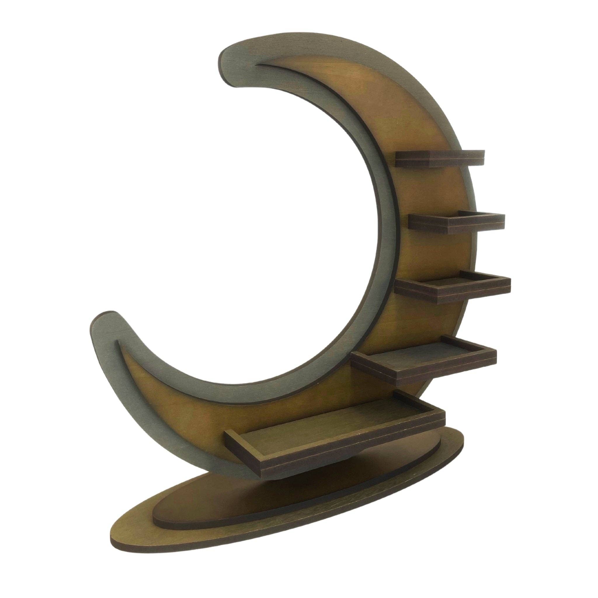 Down To Earth - Wholesale Free-standing shelf - Standing Moon Shelf.1