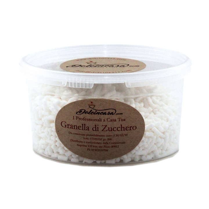 Dolcincasa.com - Wholesale Sugar/Sweetener - Granella of Sugar 200gr0