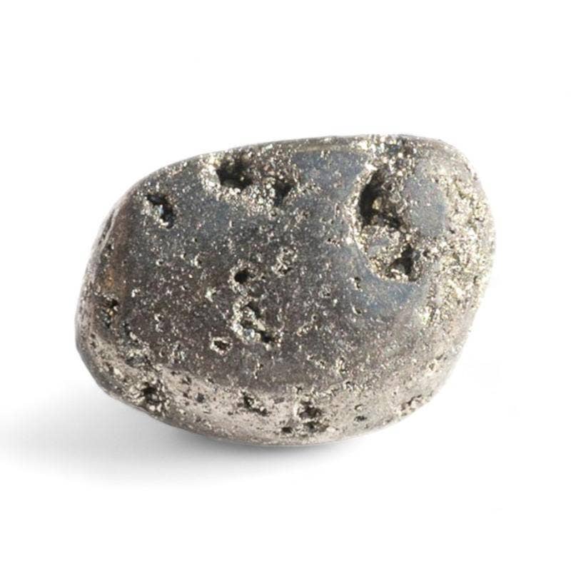 La Boîte à Cailloux - Wholesale Spiritual Stone/Crystal - Pyrite Peru A (tumbled stone)1