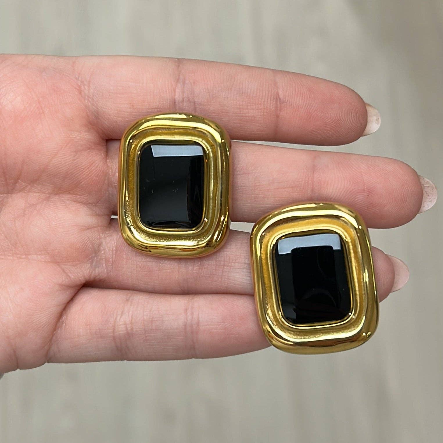 Sahira Jewelry Design - Wholesale Stud/Post Earrings - Monica Statement Earring1