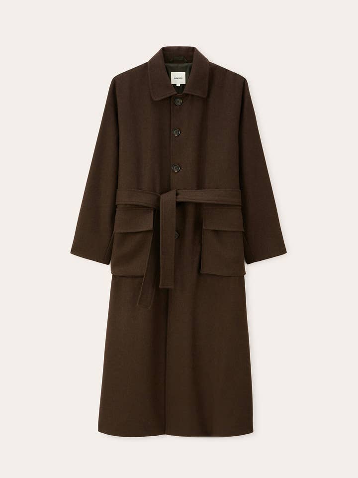 Sarvik Brown Mantel für den Großhandel von NOYOCO