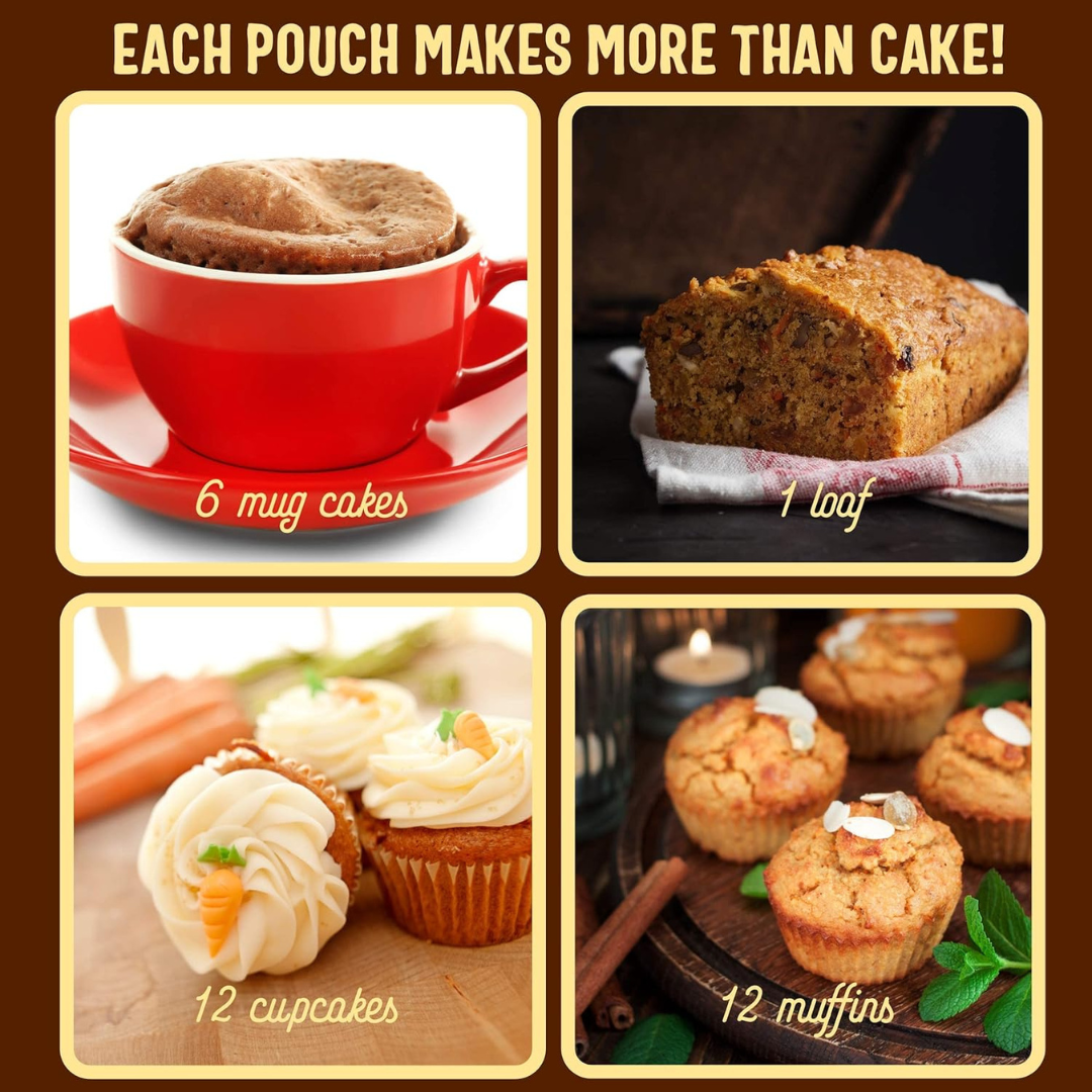 Sweet Logic - Wholesale Cake Mix - Carrot Cake Easy Bake Mix - Keto, Low-Carb, All-Natural6