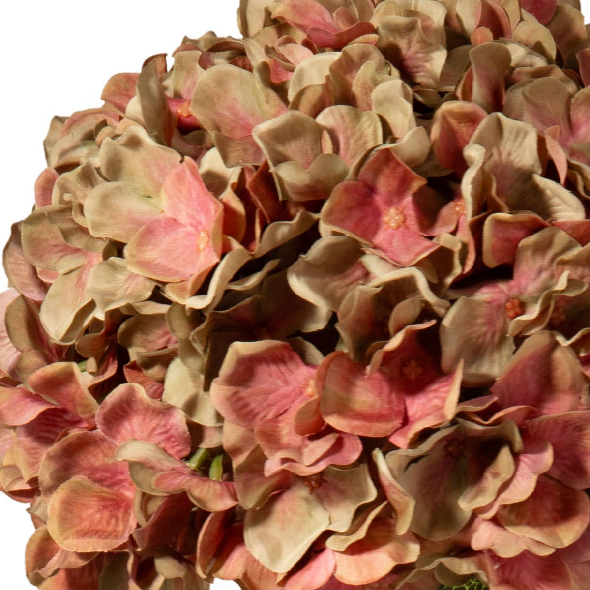 Eleganza Floral - Wholesale Artificial Flowers - Large Head Hydrangea Two Tone Green/Pink3
