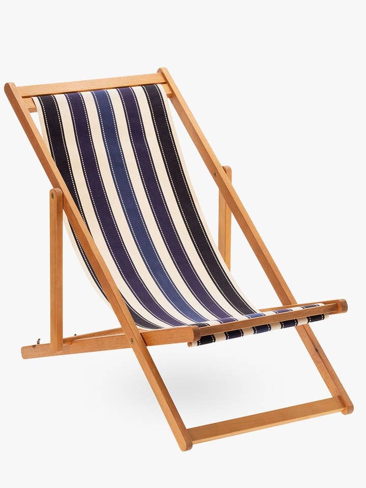 Clara Petit Sellier Deck Chair for wholesale by Les Toiles du Soleil