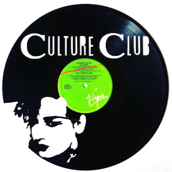 Vinyl Record Art - Culture Club for wholesale by Broken Record