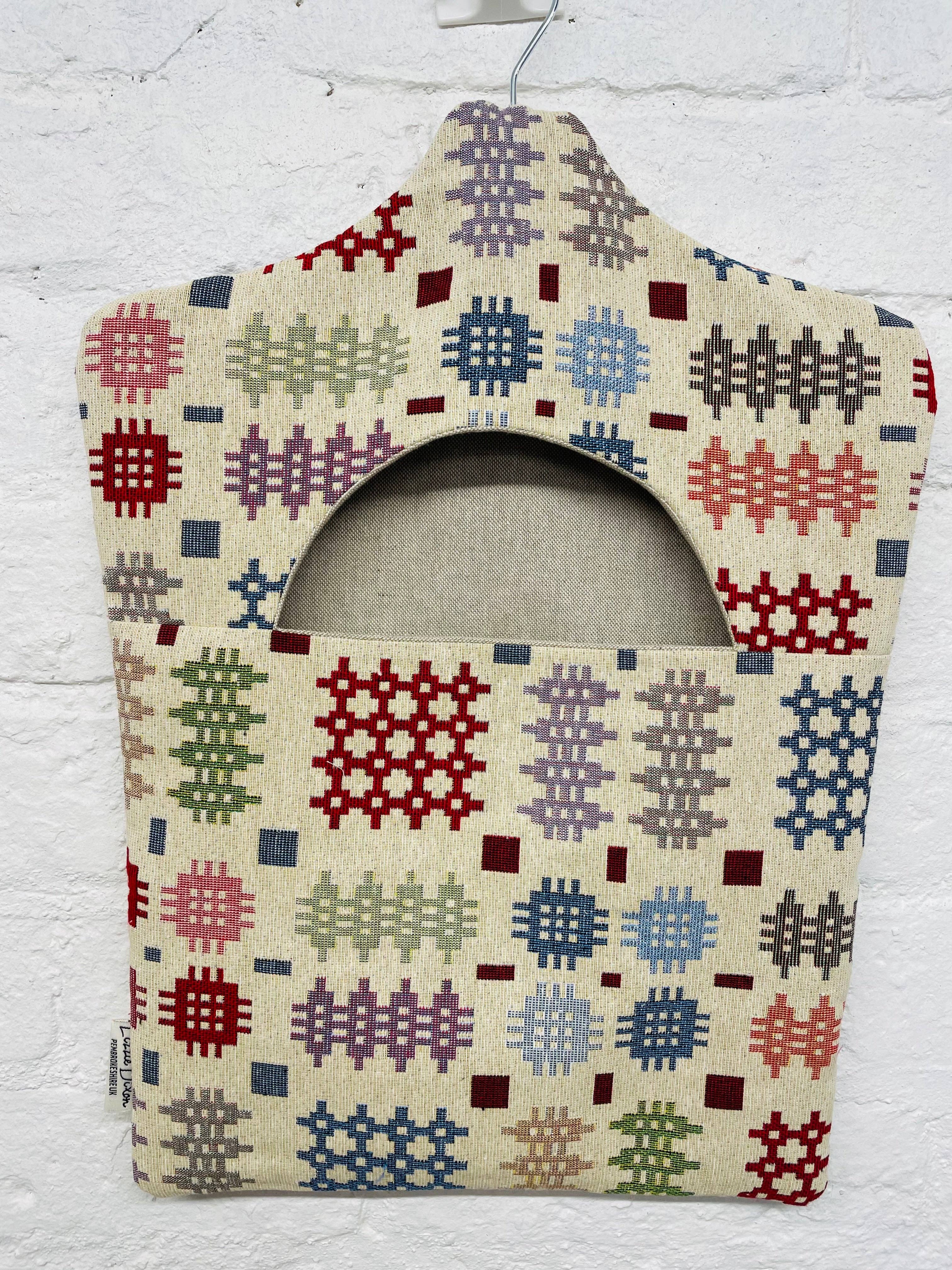 Lizzie Dixon Designs - Wholesale Laundry Bag - Welsh Blanket Tapestry Peg Bag0