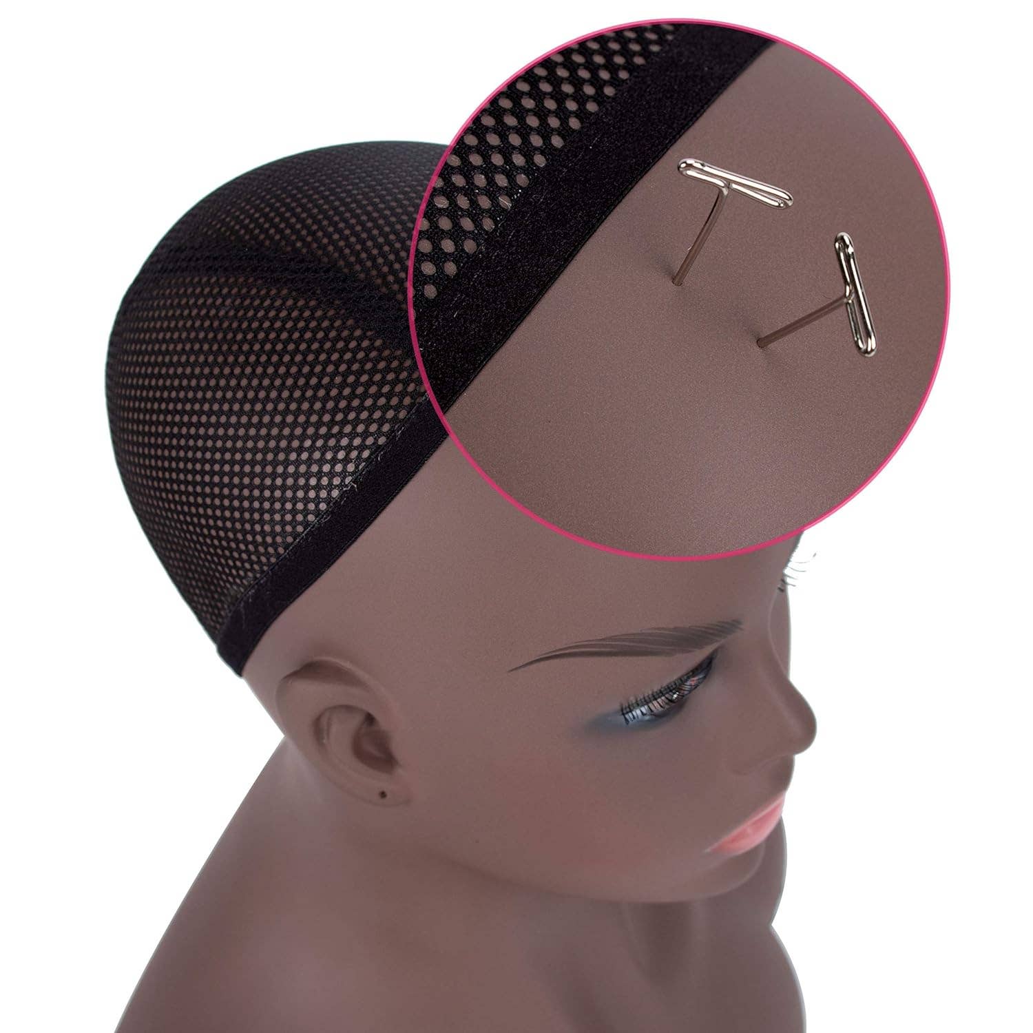 A1 PACIFIC INC. - Venta al por mayor Maniquíes - Peluca realista con cabeza de maniquí y busto, diseño y diseño 7645CS3