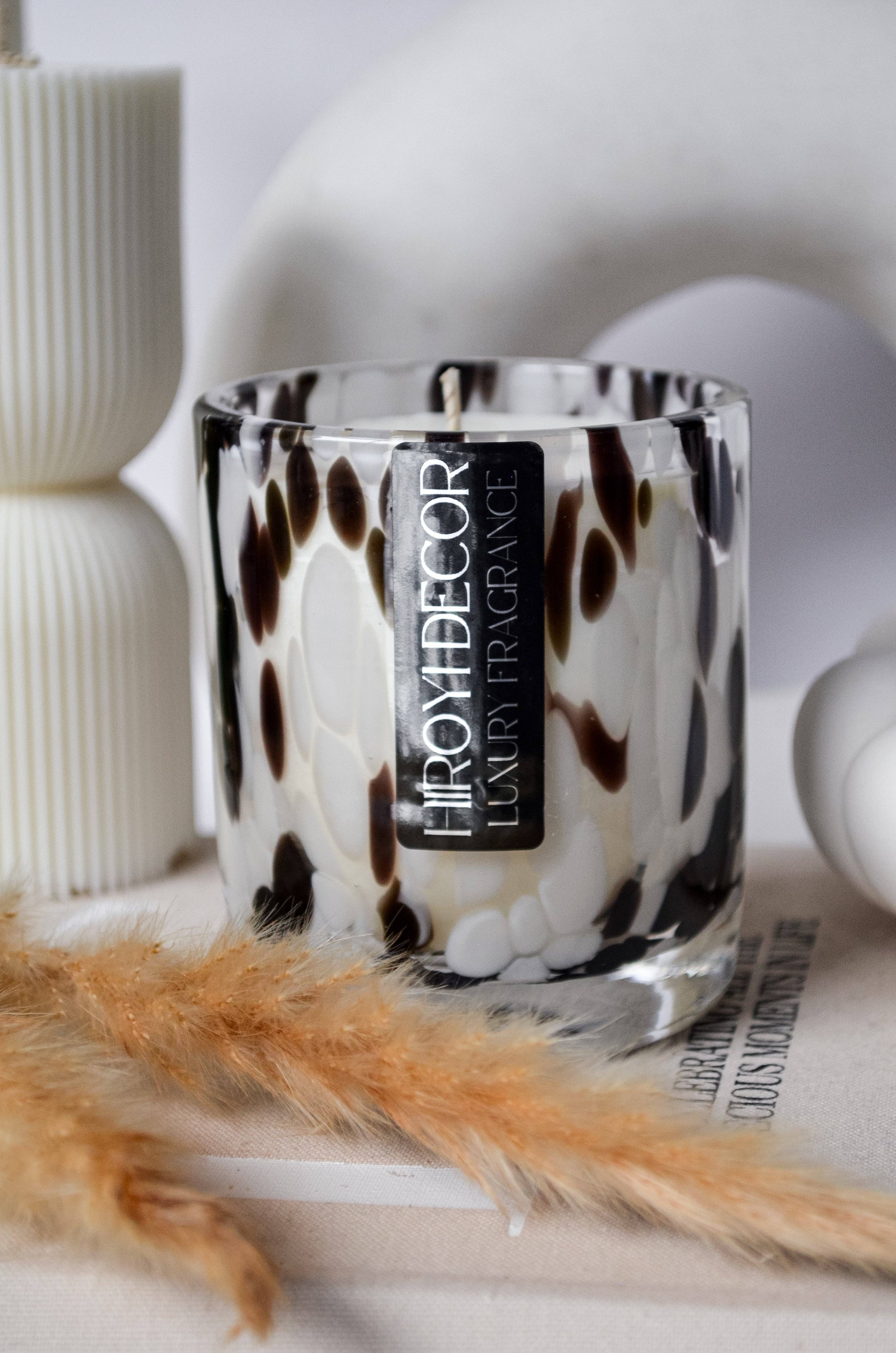 Hiroyi Decor - Wholesale Jar/Filled Candle - Petit Dalmatian Luxury Candle2