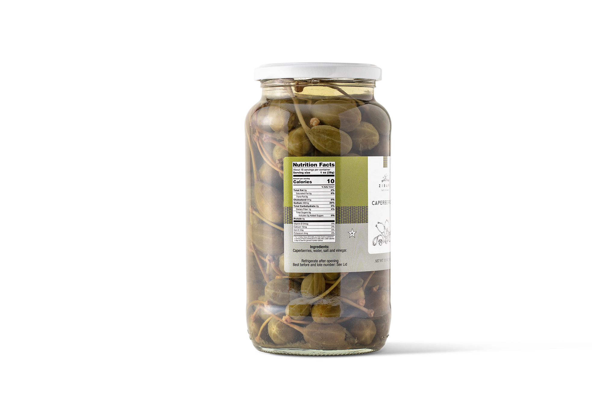Zibari Foods - Wholesale Pickled Vegetables - Caperberries - Delicious Pickled Vegetables1