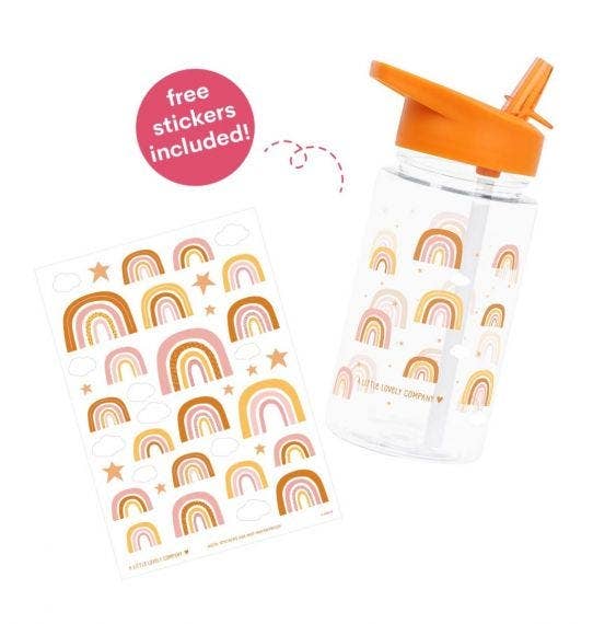 A Little Lovely Company - Wholesale Water Bottle - Kids drink bottle/water bottle: Rainbows2