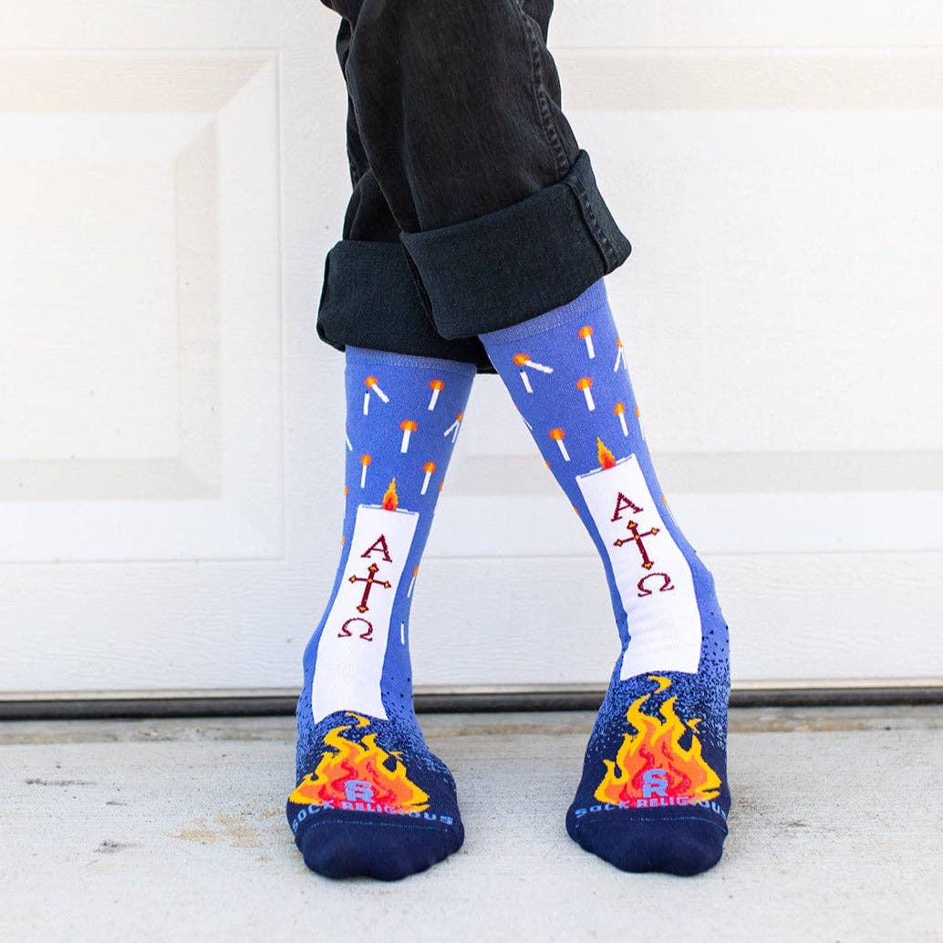 Sock Religious - Wholesale Socks - Unisex - Easter Vigil Adult Socks2