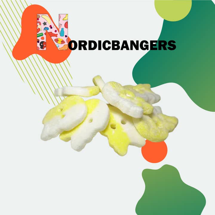 Nordicbangers - Swedish Candy - Wholesale Gummy - Bubs Pineapple/Passionfruit 2.6kg/5.7Lbs (PRE ORDER)