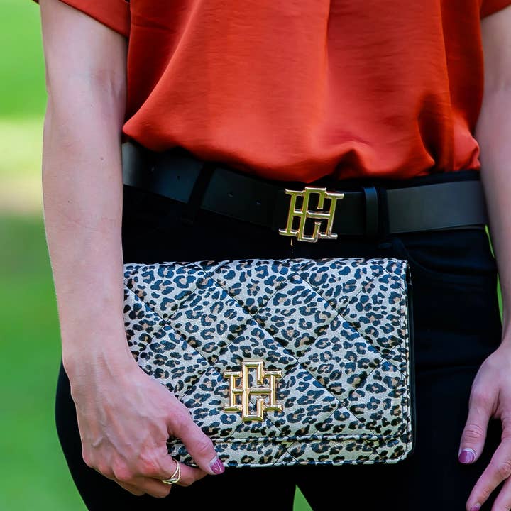 Caroline Hill - Wholesale Crossbody Bag - Women's - Bryn Clutch/Crossbody Spotted LD0