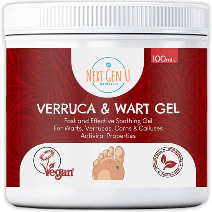 Verruca & Wart Gel 100ml - Remover for Wart Verruca Corn for wholesale by Next Gen U