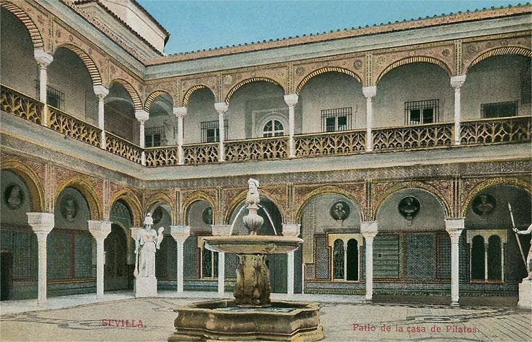 Found Image Press - Wholesale Magnet - Magnet MF-478 Casa de Pilatos, Seville, Spain0