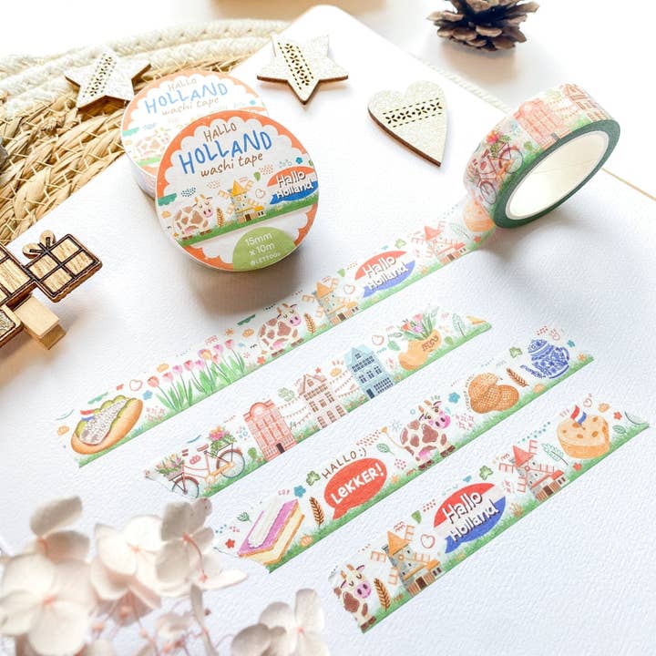 Lettoon - Wholesale Washi Tape - Washi Tape - Hallo Holland3