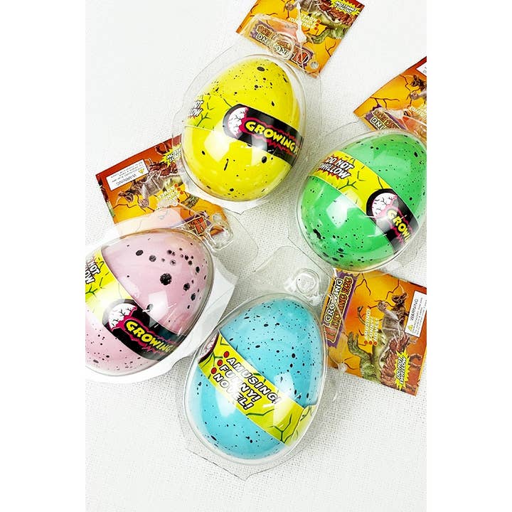 MIX COLOR Dinosaur Growing Pet Egg Toy for wholesale on Faire