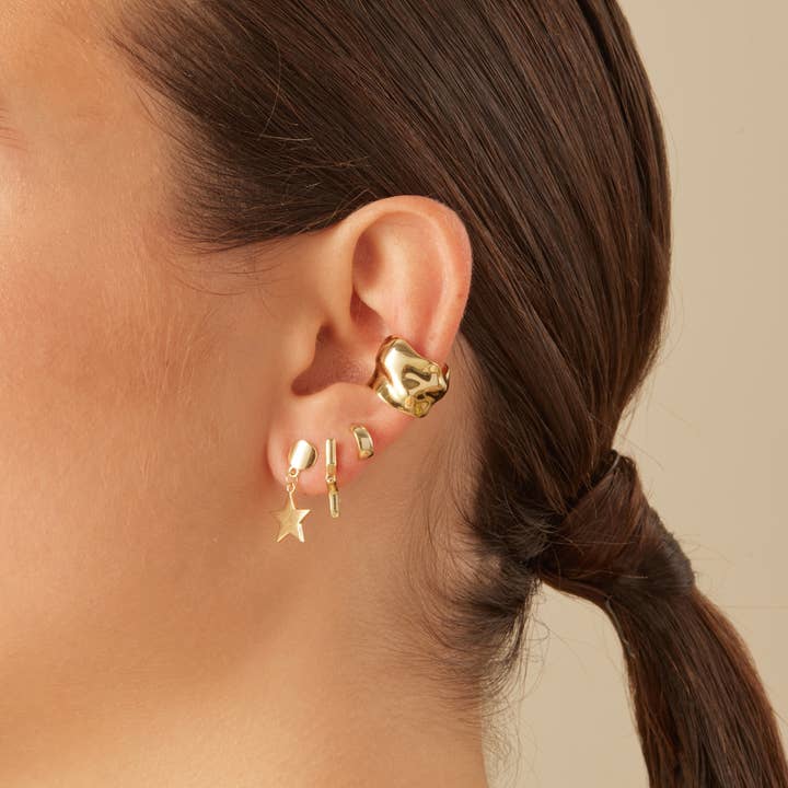 EarCandy Jewelry - Wholesale Cuff/Wrap Earrings - EAR CUFF SMASH1