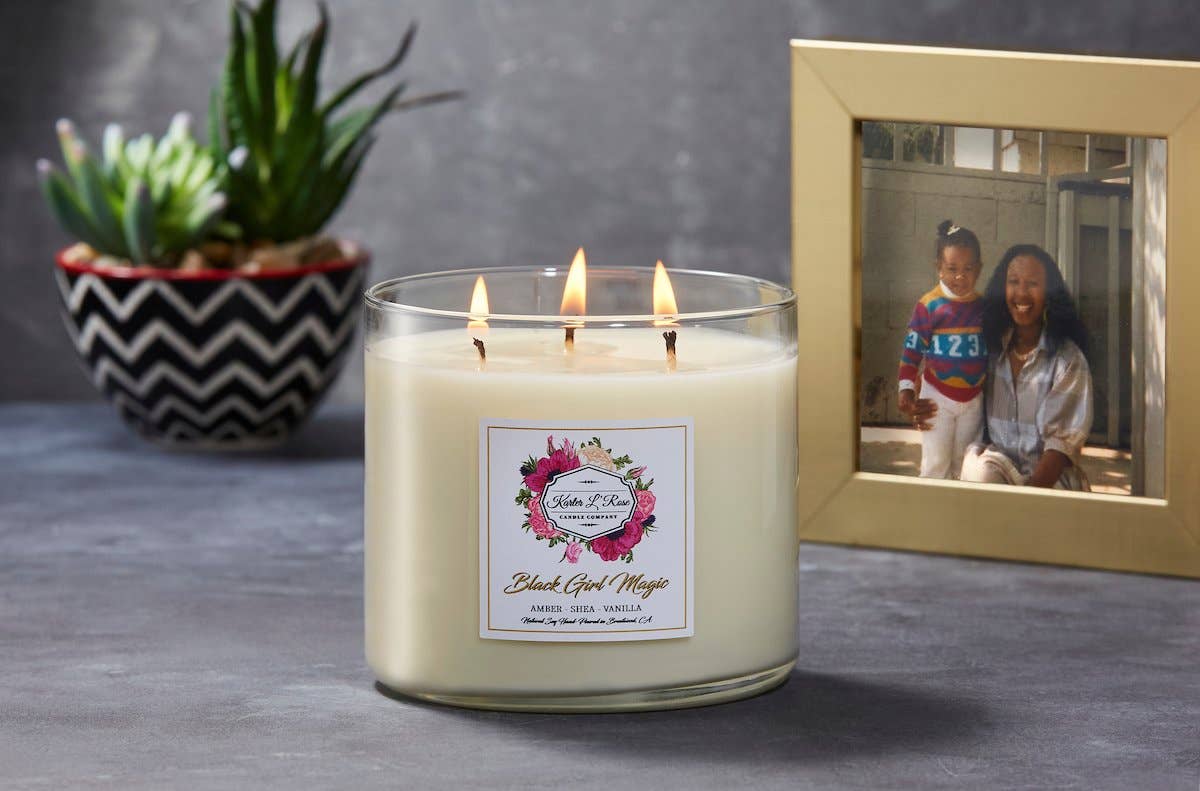 Karter L’Rose Candle Company - Wholesale Jar/filled candle - Black Girl Magic