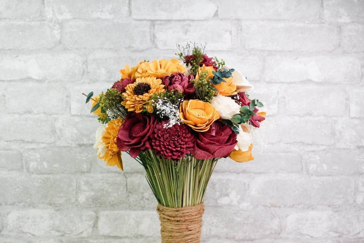 Sola Wood Flowers - Wholesale Dried/Pressed Flowers - Baby's Breath (White)9