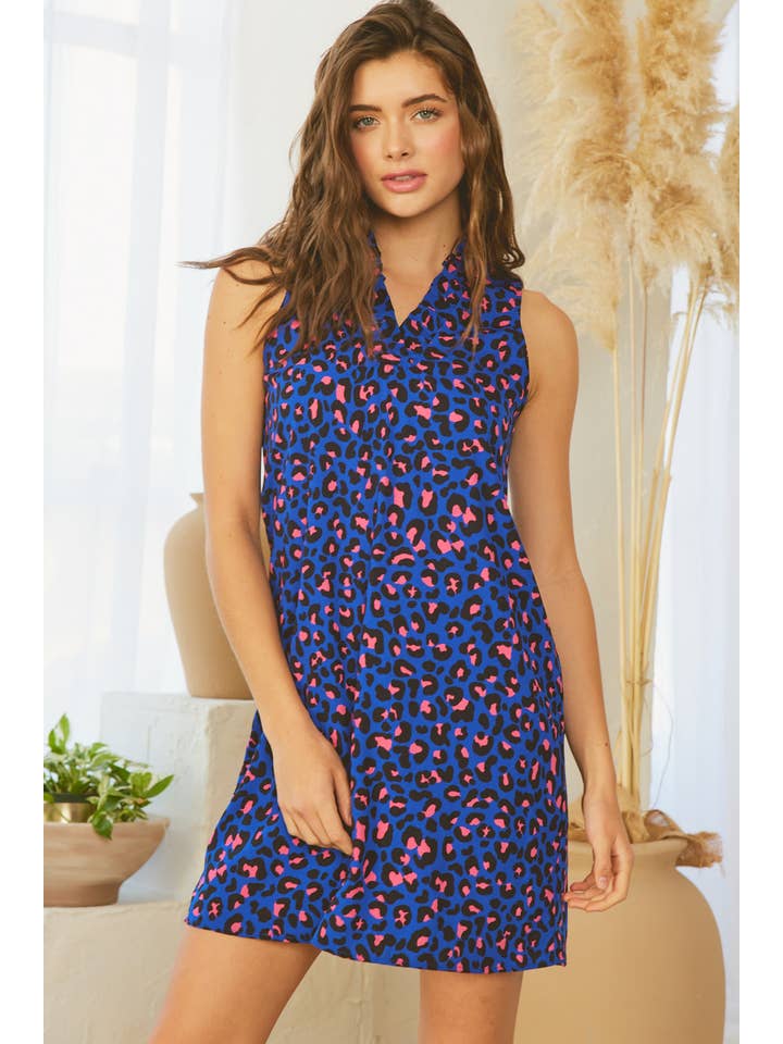 FSL Apparel – Vestido - Mulher por atacado – SD6433 - VESTIDO SEM MANGAS ESTAMPADO COM LEOPARDO11