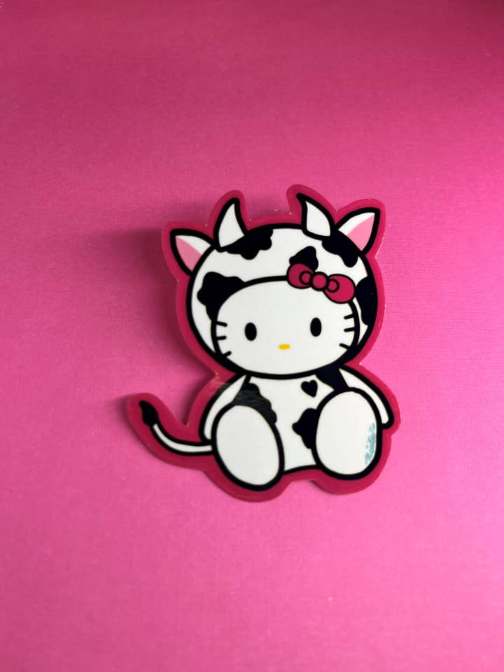 Autocollant Kitty Cow pour la vente par El Retoñito