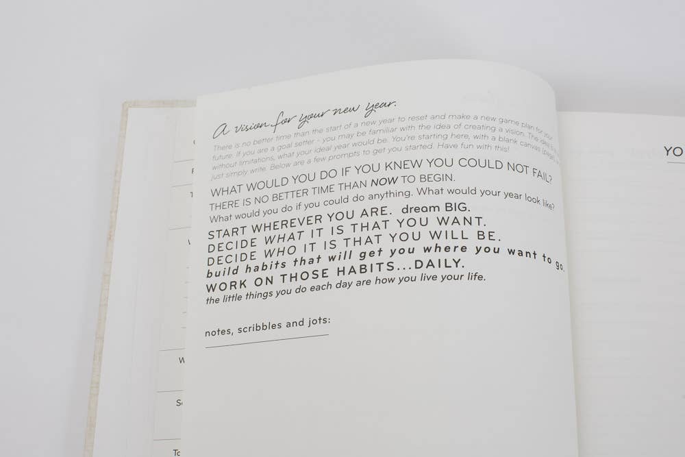 Wrinkle & Crease Paper Products - Wholesale Planner - 2026 Planner (Oatmeal Linen)8