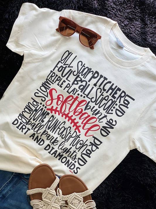 CH Softball Graffiti, Sports, Softball Graphic Tshirt for wholesale by L&B Life