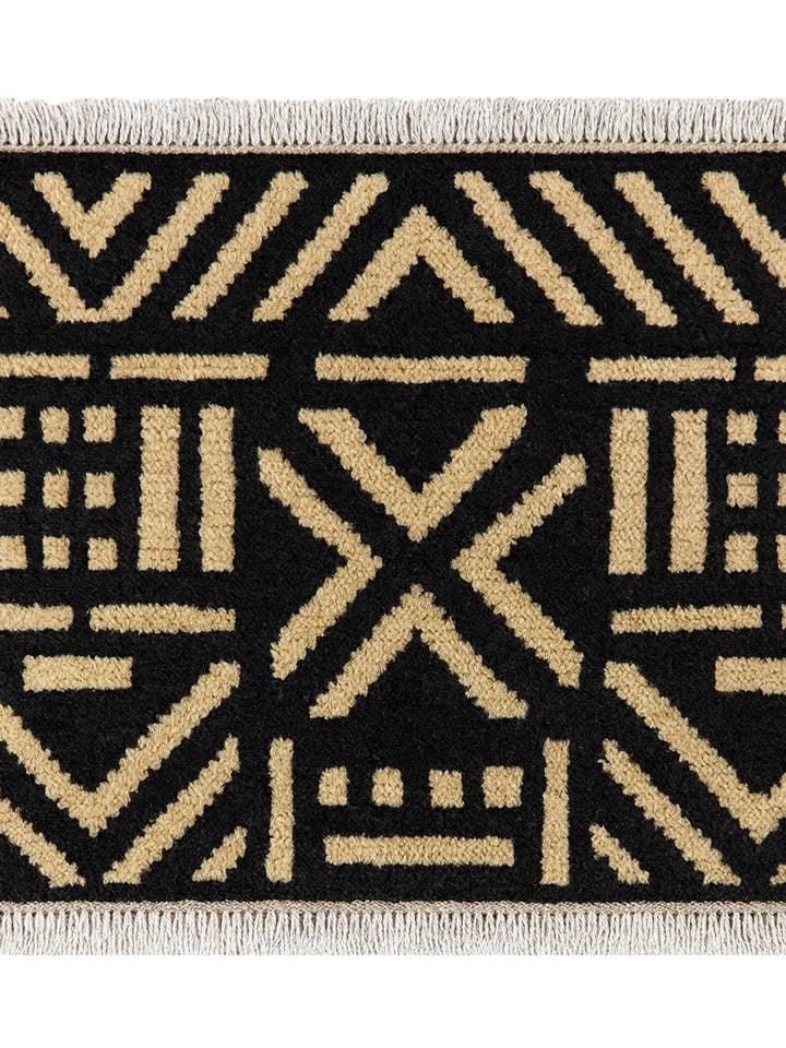 Dinka Hand Knotted Rug Sample - 30 x 30 cm for wholesale by Imaco Rugs