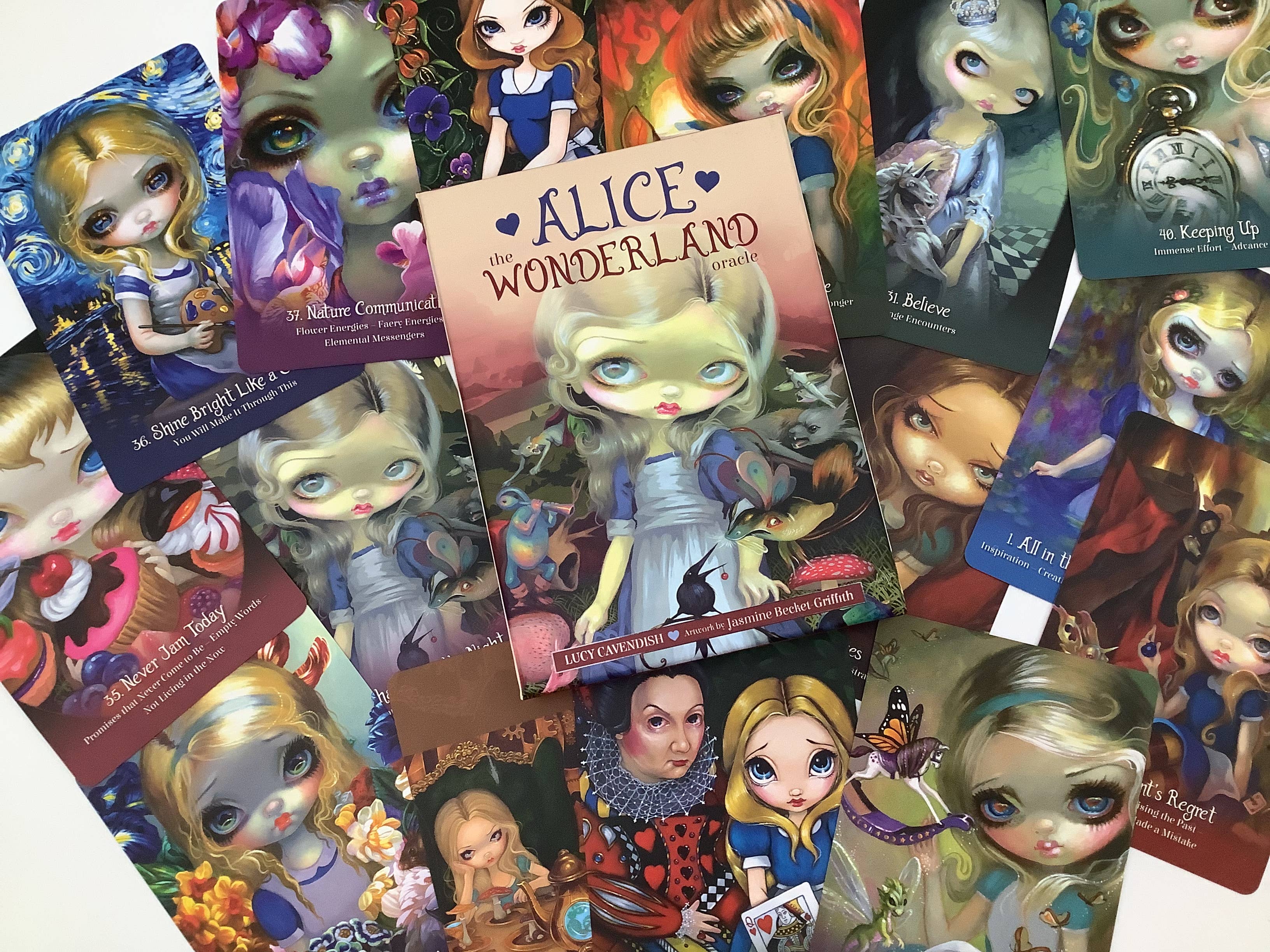 All Little Cute Things - Wholesale Tarot cards - Alice Wonderland Tarot Cards Deck. Oracle Magic Gift1