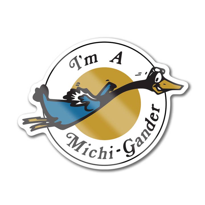 Michigander Magnet for wholesale by Peninsulas