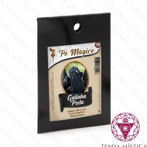 Magic Powder 15Gr Black Chicken for wholesale by Tenda Mística
