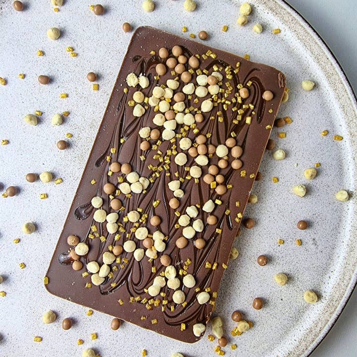 The Billionaire One Creamy Milk Chocolate Bar for wholesale by The Slabb