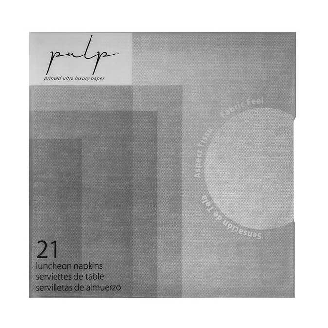Volume 1 Luncheon Napkin 21 Pc Silver for wholesale by Pulp