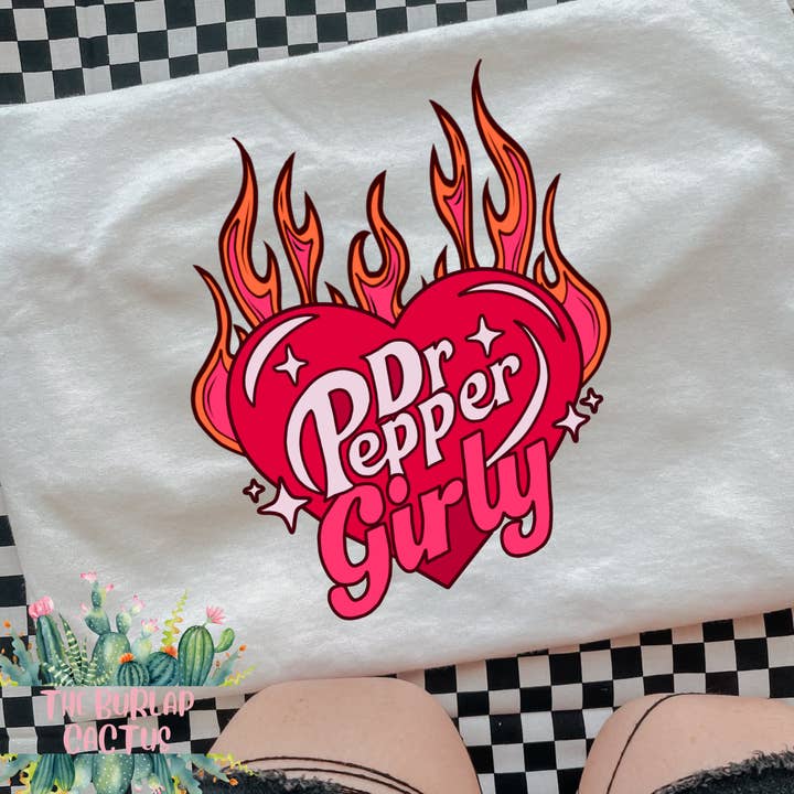 Dr. Pepper Feminina por atacado de The Burlap Cactus