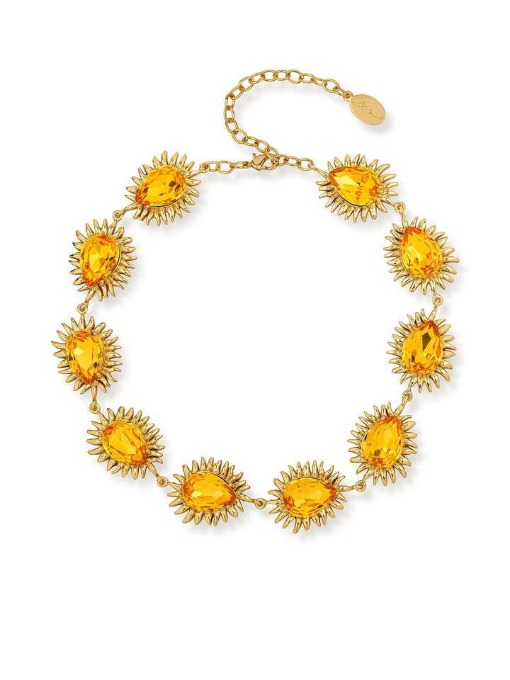 Ninon Zon Gouden Zon Ketting voor wholesale door Ninon