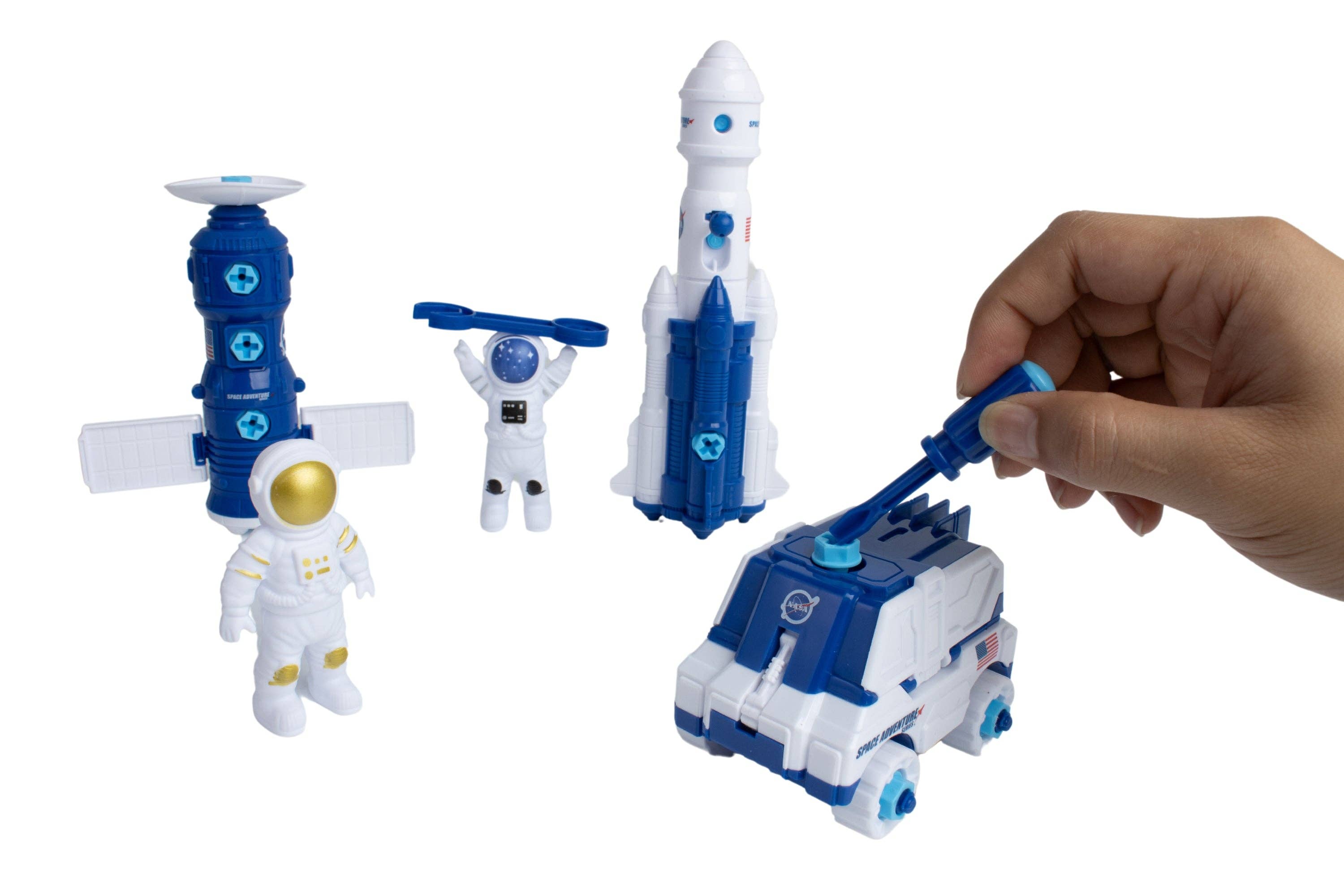 Daron Worldwide Trading - Wholesale Toy Set - Kids - SPACE ADVENTURE DIY SPACE PLAYSET5