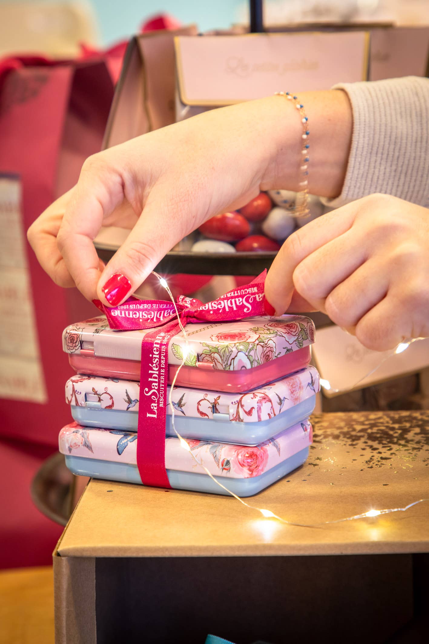 LA SABLESIENNE – Großhandel Cookie – Butterkekse mit gesalzener Butter und Karamell -"Ein Morgen in Paris“2